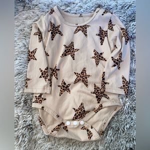Leopard star bodysuit